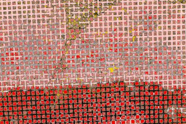 Soyut sanat duvar resmi. Modern, çağdaş sanat geçmişi