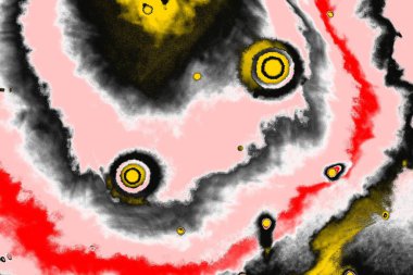 Soyut sanat duvar resmi. Modern, çağdaş sanat geçmişi