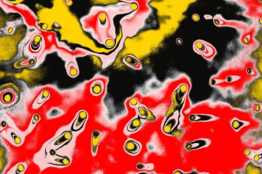 Soyut sanat duvar resmi. Modern, çağdaş sanat geçmişi