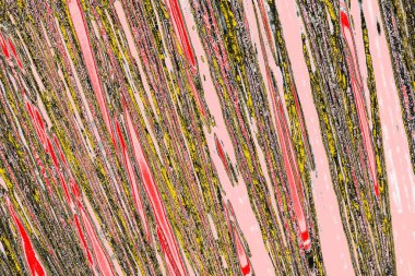 Soyut sanat duvar resmi. Modern, çağdaş sanat geçmişi