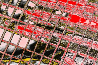 Soyut sanat duvar resmi. Modern, çağdaş sanat geçmişi