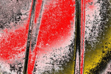 Soyut sanat duvar resmi. Modern, çağdaş sanat geçmişi