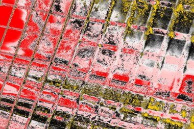 Soyut sanat duvar resmi. Modern, çağdaş sanat geçmişi