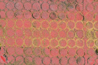 Soyut sanat duvar resmi. Modern, çağdaş sanat geçmişi