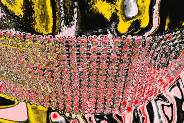 Soyut sanat duvar resmi. Modern, çağdaş sanat geçmişi