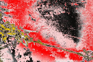 Soyut sanat duvar resmi. Modern, çağdaş sanat geçmişi