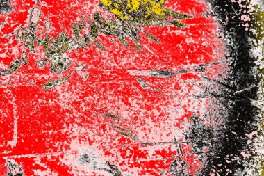 Soyut sanat duvar resmi. Modern, çağdaş sanat geçmişi