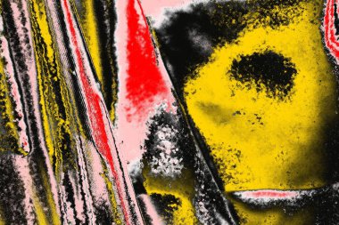 Soyut sanat duvar resmi. Modern, çağdaş sanat geçmişi