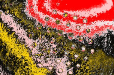 Soyut sanat duvar resmi. Modern, çağdaş sanat geçmişi