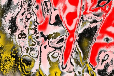 Soyut sanat duvar resmi. Modern, çağdaş sanat geçmişi