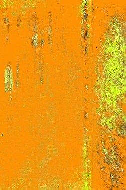 Kırmızı sarı ve siyah renkli kirli duvar, desenli arka plan.