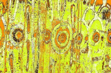 sarı renkli kirli duvar, desenli arka plan