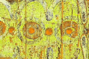 sarı renkli kirli duvar, desenli arka plan