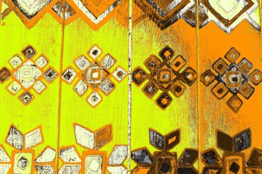 sarı renkli kirli duvar, desenli arka plan