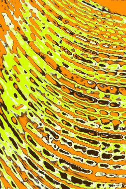 Kırmızı sarı ve siyah renkli kirli duvar, desenli arka plan.