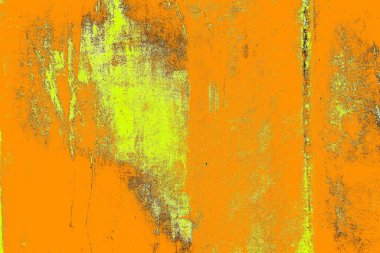 Kırmızı sarı ve siyah renkli kirli duvar, desenli arka plan.