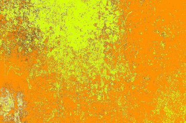 Kırmızı sarı ve siyah renkli kirli duvar, desenli arka plan.