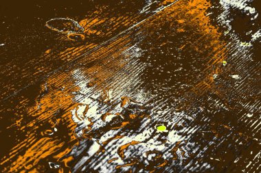 Kırmızı sarı ve siyah renkli kirli duvar, desenli arka plan.