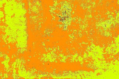 Kırmızı sarı ve siyah renkli kirli duvar, desenli arka plan.