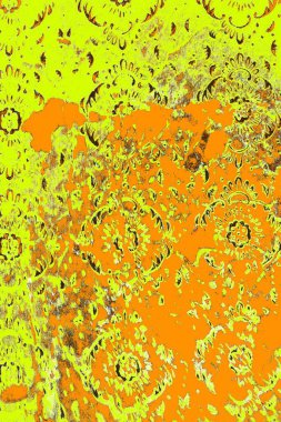 sarı renkli kirli duvar, desenli arka plan