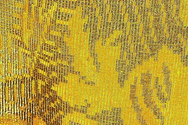 Žlutá Zbarvená Špinavá Stěna Texturované Pozadí — Stock fotografie