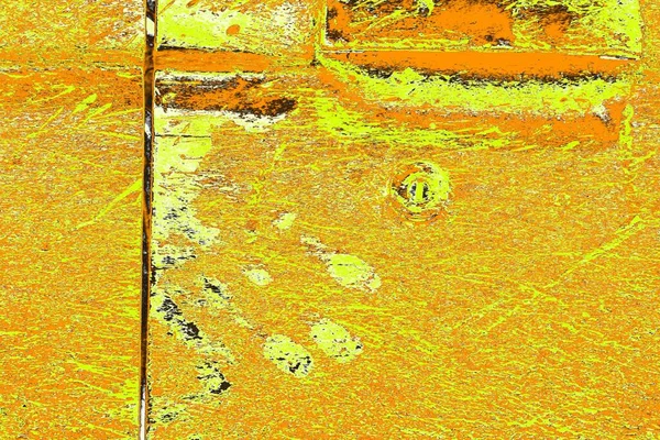 Mur Grungy Couleur Jaune Fond Texturé — Photo