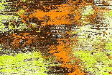 Kırmızı sarı ve siyah renkli kirli duvar, desenli arka plan.