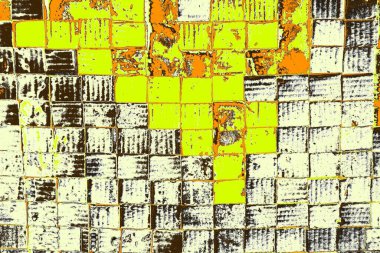 sarı renkli kirli duvar, desenli arka plan