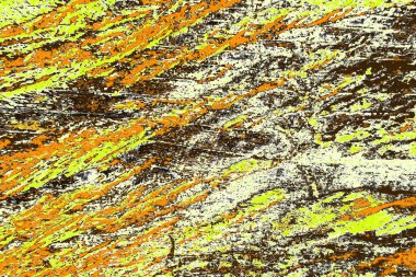 Kırmızı sarı ve siyah renkli kirli duvar, desenli arka plan.