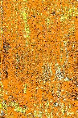 Kırmızı sarı ve siyah renkli kirli duvar, desenli arka plan.