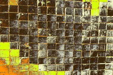 sarı renkli kirli duvar, desenli arka plan