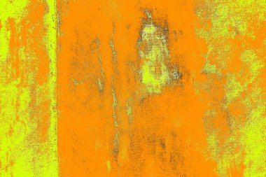 Kırmızı sarı ve siyah renkli kirli duvar, desenli arka plan.