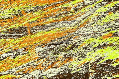 Kırmızı sarı ve siyah renkli kirli duvar, desenli arka plan.