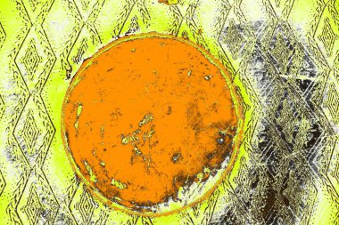 sarı renkli kirli duvar, desenli arka plan