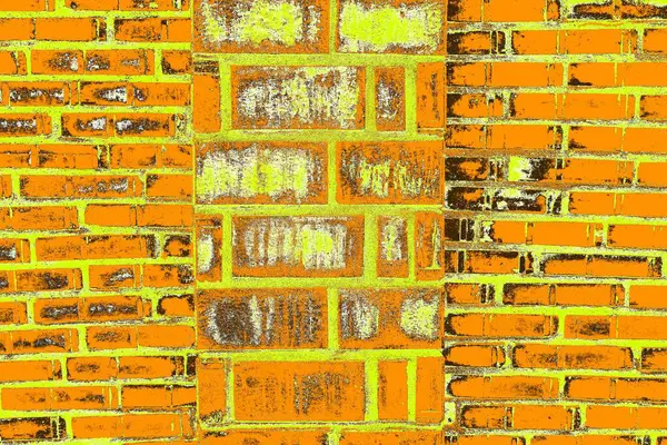 クリムゾンイエローと黒のグランジーの壁 テクスチャの背景 — ストック写真