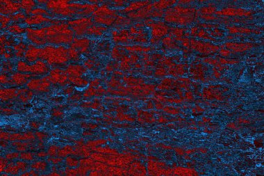 soyut mavi ve kırmızı doku, grunge arkaplan, boşluk duvar kağıdını kopyala