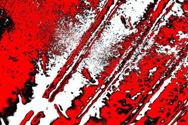 Soyut grunge arkaplanı. Monokrom dokusu. Siyah ve kırmızı desenli arka plan