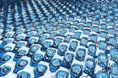 soyut mavi arkaplan, uzay duvar kağıdını kopyala