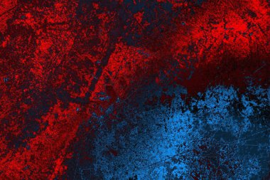 soyut mavi ve kırmızı doku, grunge arkaplan, boşluk duvar kağıdını kopyala