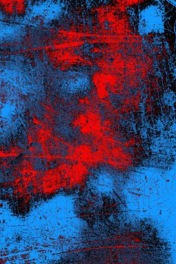 soyut mavi ve kırmızı doku, grunge arkaplan, boşluk duvar kağıdını kopyala
