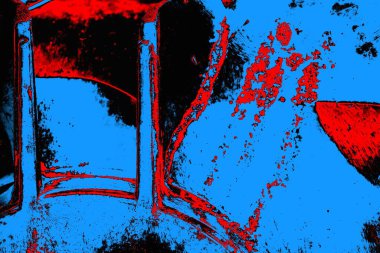 soyut mavi ve kırmızı doku, grunge arkaplan, boşluk duvar kağıdını kopyala