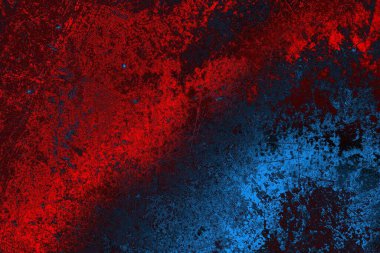 soyut mavi ve kırmızı doku, grunge arkaplan, boşluk duvar kağıdını kopyala