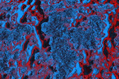 soyut mavi ve kırmızı doku, grunge arkaplan, boşluk duvar kağıdını kopyala