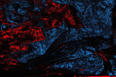 soyut mavi ve kırmızı doku, grunge arkaplan, boşluk duvar kağıdını kopyala