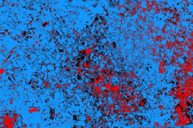 soyut mavi ve kırmızı doku, grunge arkaplan, boşluk duvar kağıdını kopyala