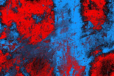 soyut mavi ve kırmızı doku, grunge arkaplan, boşluk duvar kağıdını kopyala