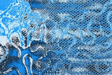 soyut mavi arkaplan, uzay duvar kağıdını kopyala