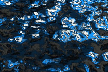 soyut mavi arkaplan, uzay duvar kağıdını kopyala