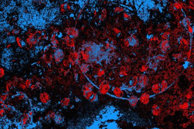 soyut mavi ve kırmızı doku, grunge arkaplan, boşluk duvar kağıdını kopyala