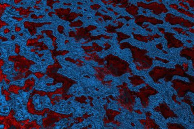 soyut mavi ve kırmızı doku, grunge arkaplan, boşluk duvar kağıdını kopyala